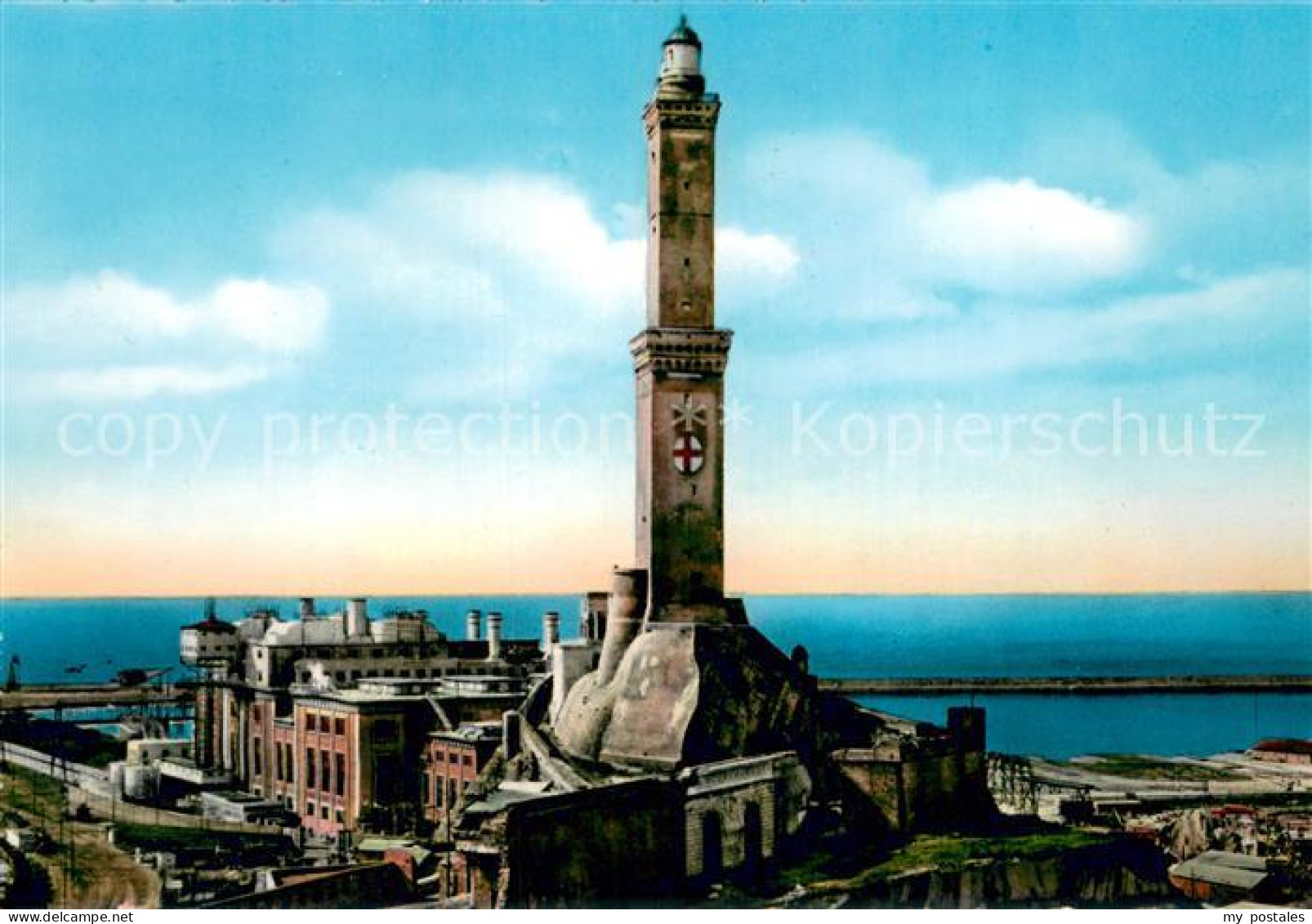 Genova Genua Liguria Die Lanterne