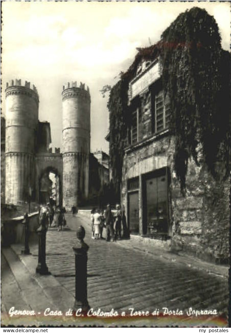 Genova Genua Liguria Genova  ungelaufen ca. 1965