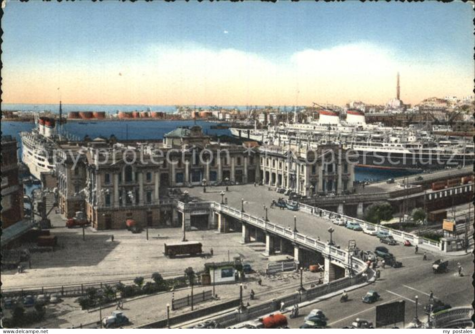 Genova Genua Liguria Hafenstation