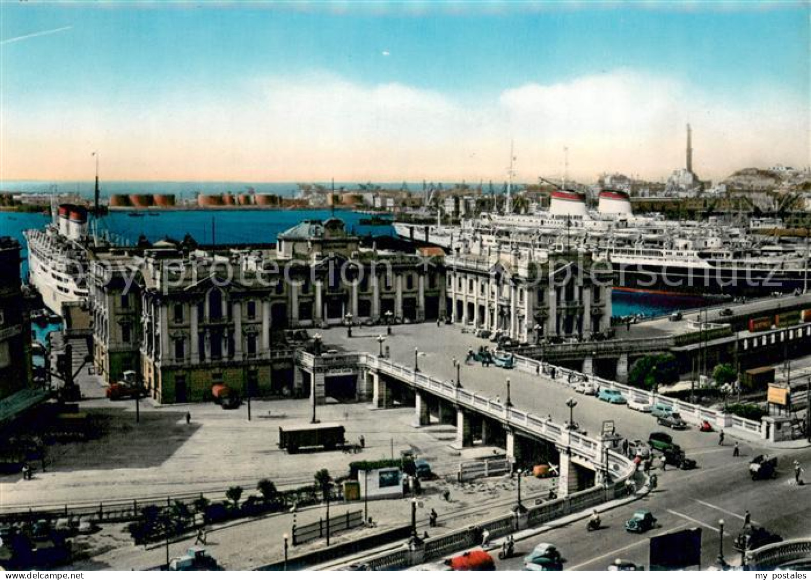 Genova Genua Liguria Hafenstation