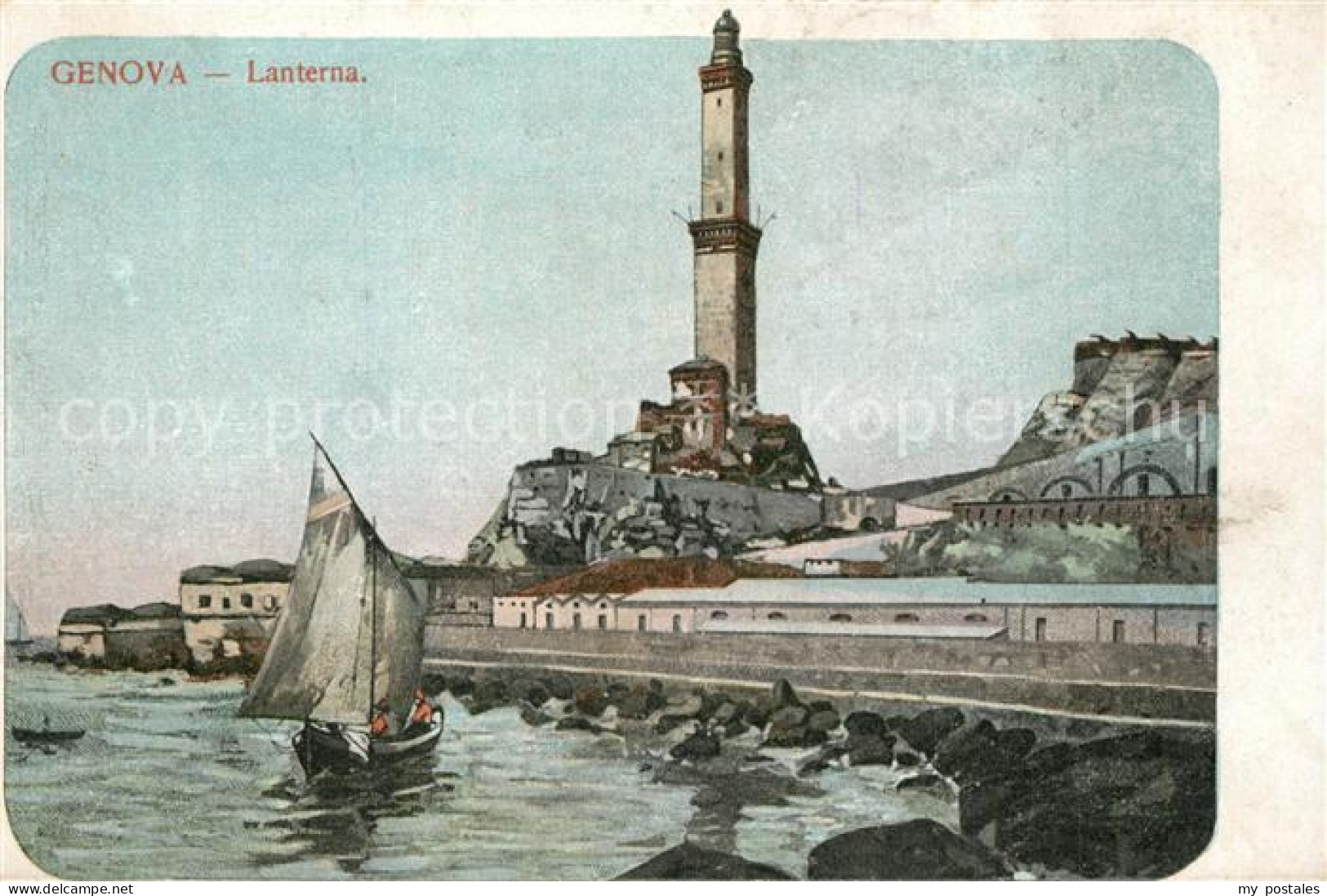 Genova Genua Liguria Lanterna