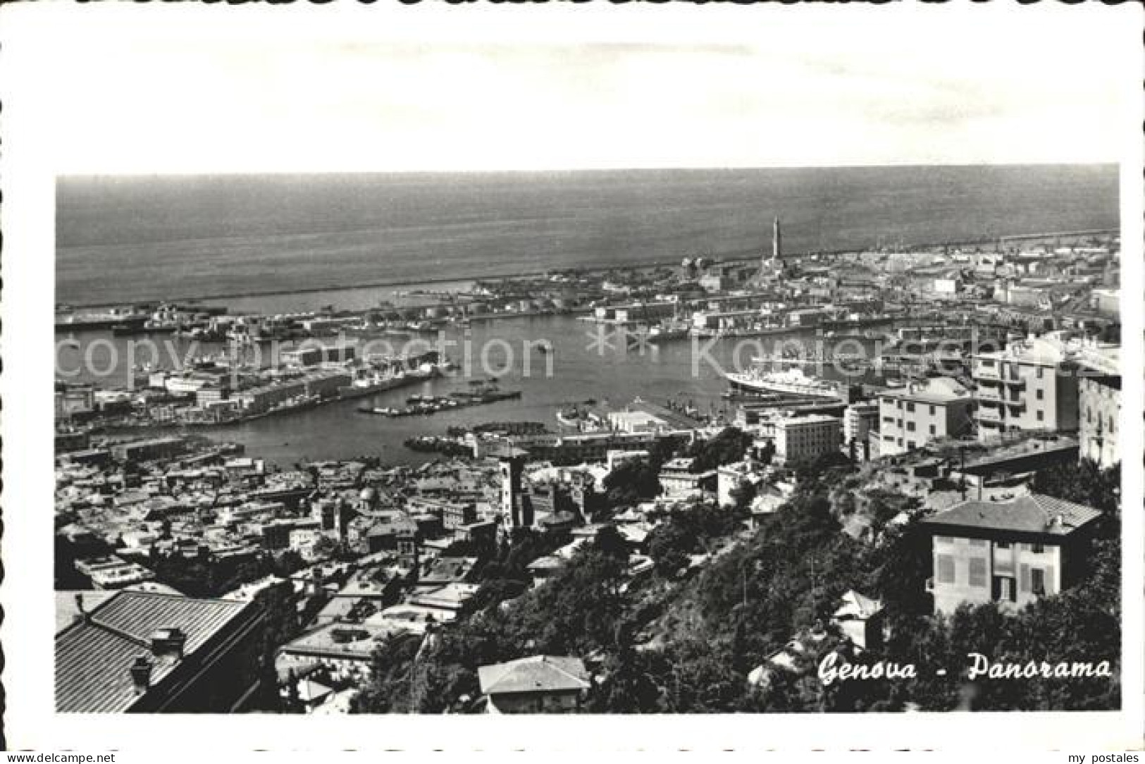 Genova Genua Liguria mit Hafen