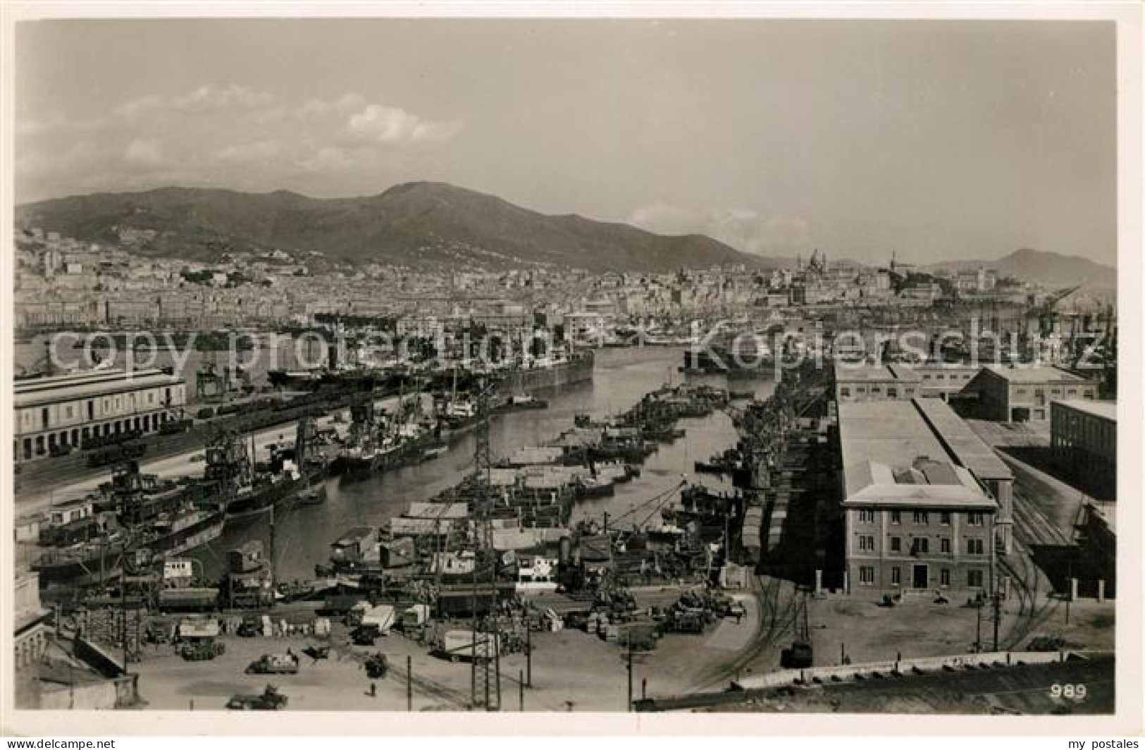 Genova Genua Liguria Panorama