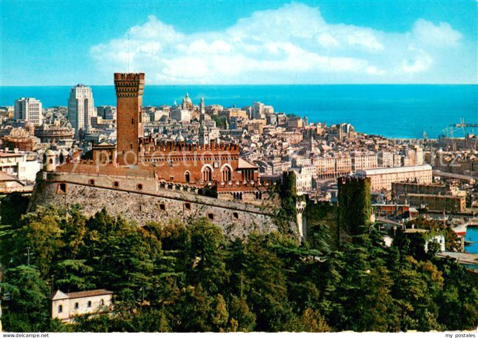 Genova Genua Liguria Panorama