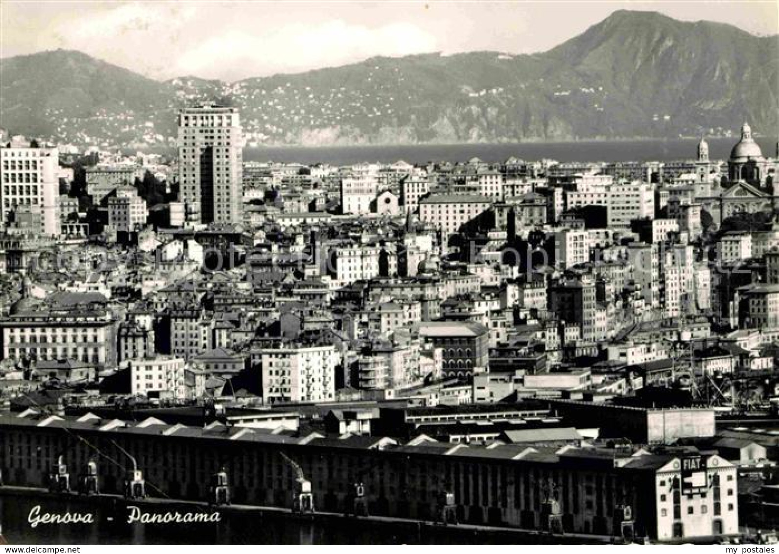 Genova Genua Liguria Panorama
