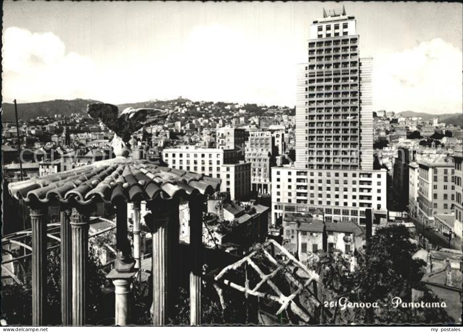 Genova Genua Liguria Panotama