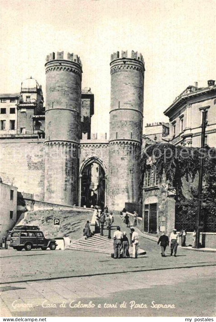 Genova Genua Liguria Porta Soprana