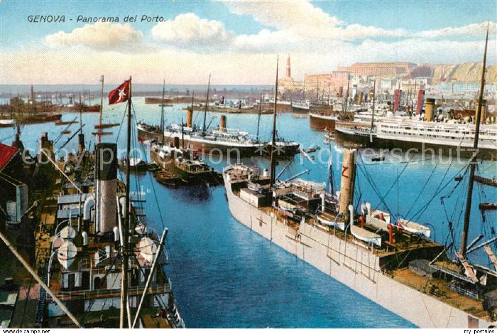 Genova Genua Liguria Porto