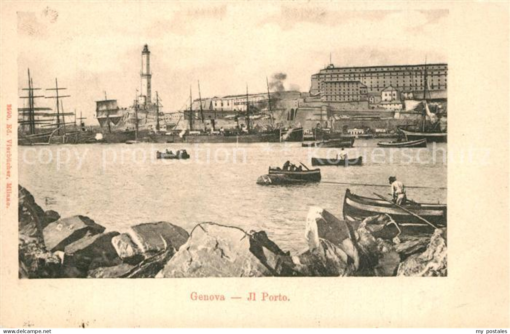 Genova Genua Liguria Porto