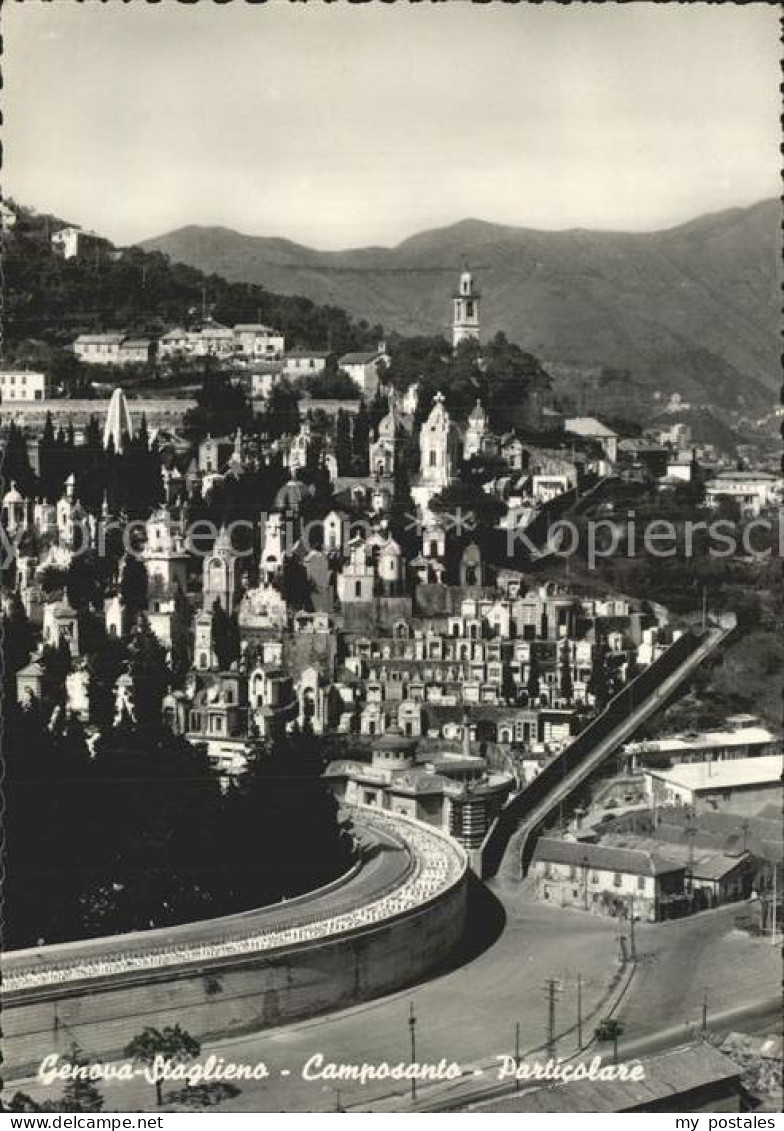 Genova Genua Liguria Stagliena Camposanto