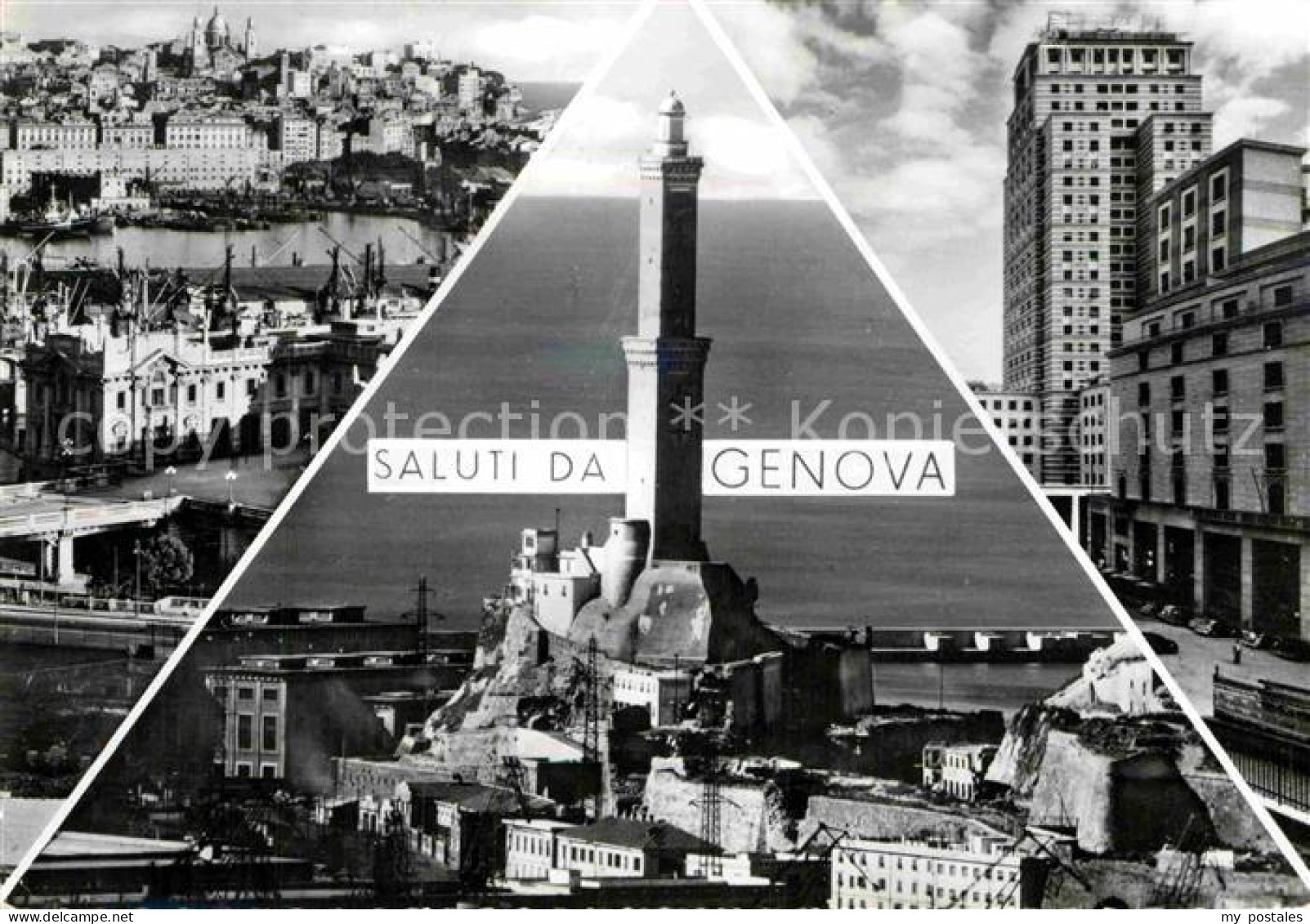 Genova Genua Liguria Teilansichten