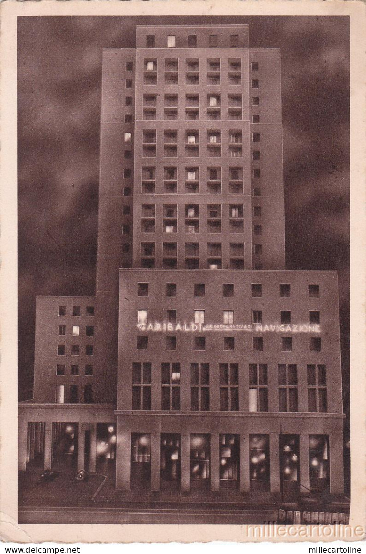 * GENOVA - Palazzo, "Garibaldi" S.A.Cooperativa di Navigazione