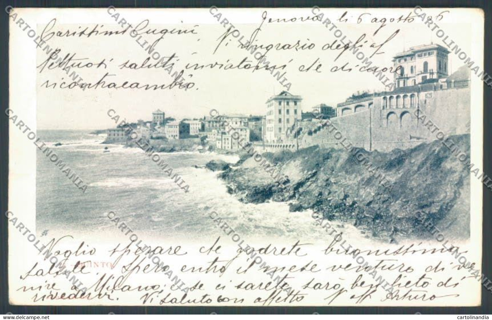 Genova Quinto cartolina ZT4362