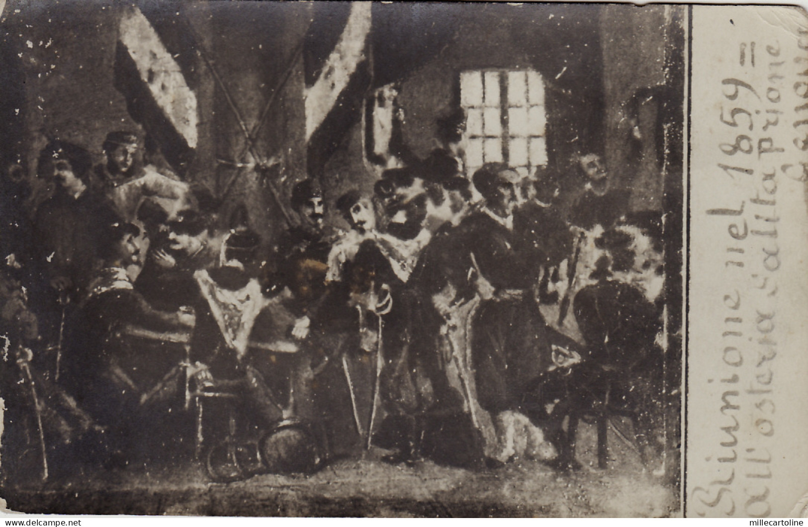 #GENOVA: RIUNIONE NEL 1859 ALL'OSTERIA SALITA DEL PRIONE