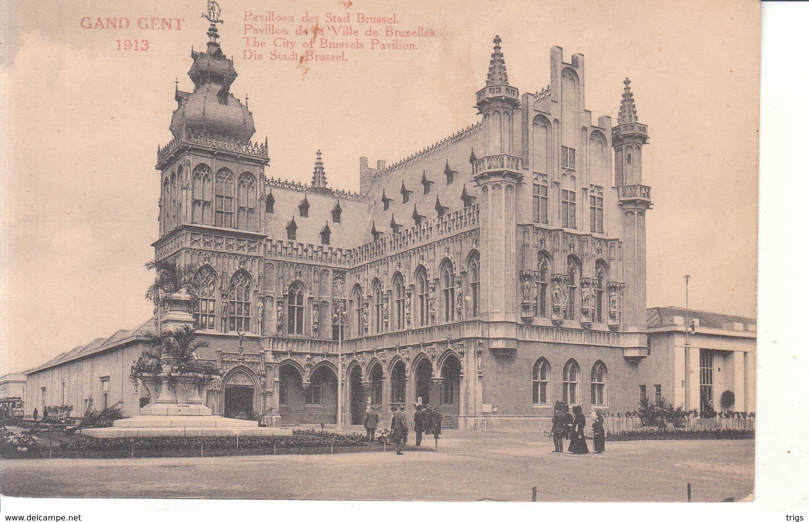 Gent (1913) - Paviljoen der Stad Brussel
