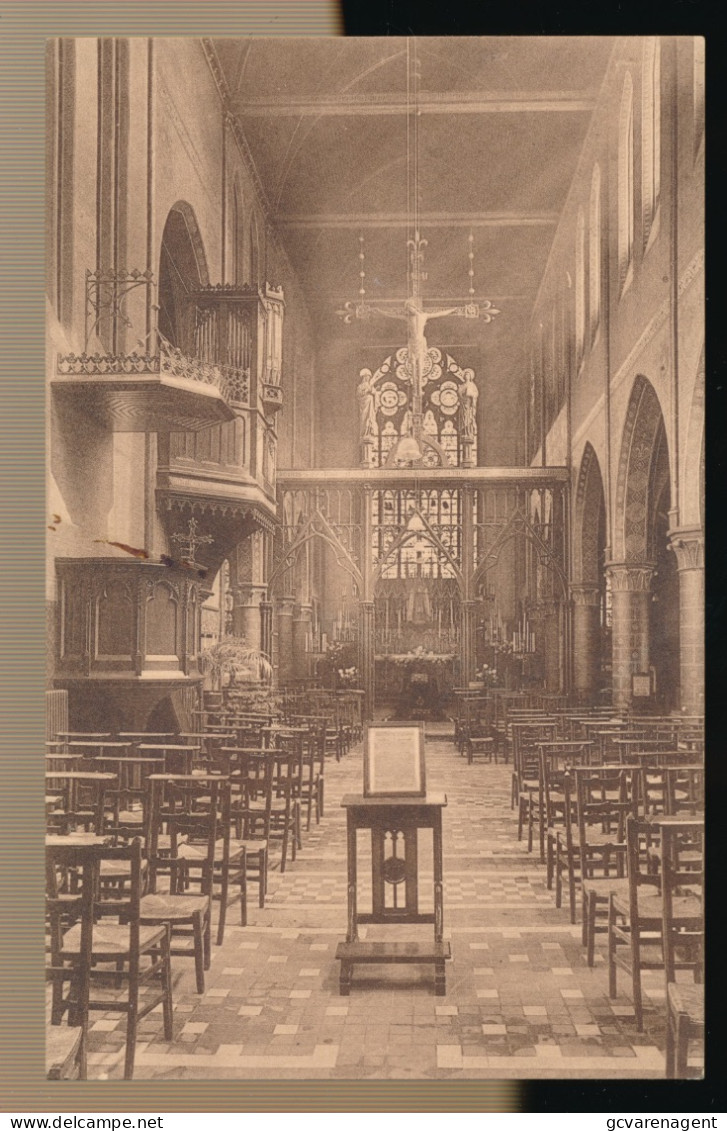 GENT. BOETKAPEL VAN DE RELIGIEUZEN DER GEDURIGE AANBIDDING - OUDE HOUTLEI GENT. POORTAKKER