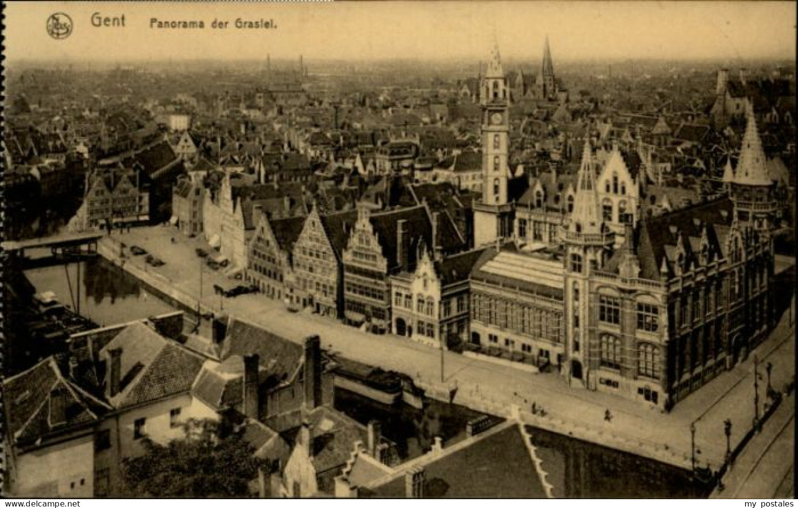 Gent Gand Flandre Gent Graslei