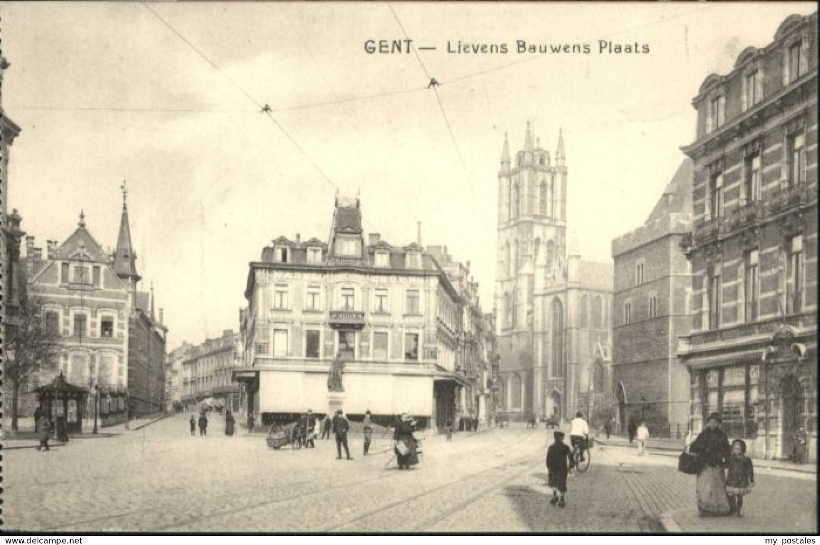 Gent Gand Flandre Gent Lievens Bauwens Plaats
