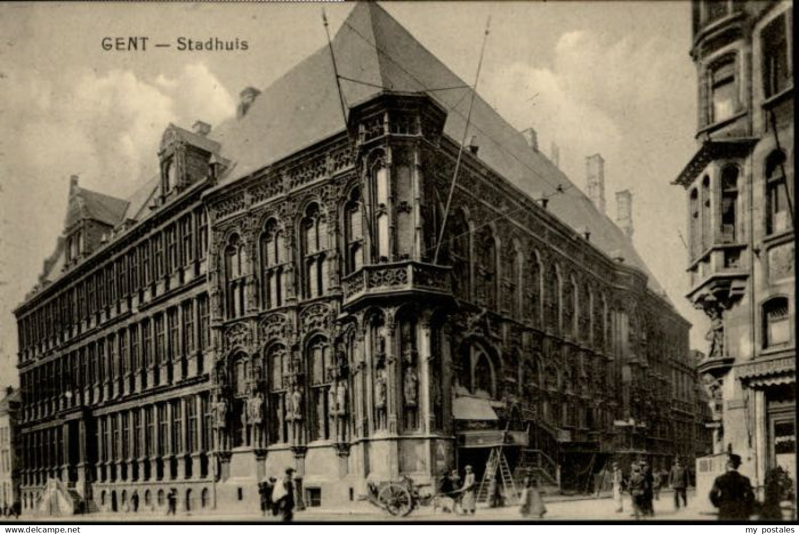 Gent Gand Flandre Gent Stadhuis
