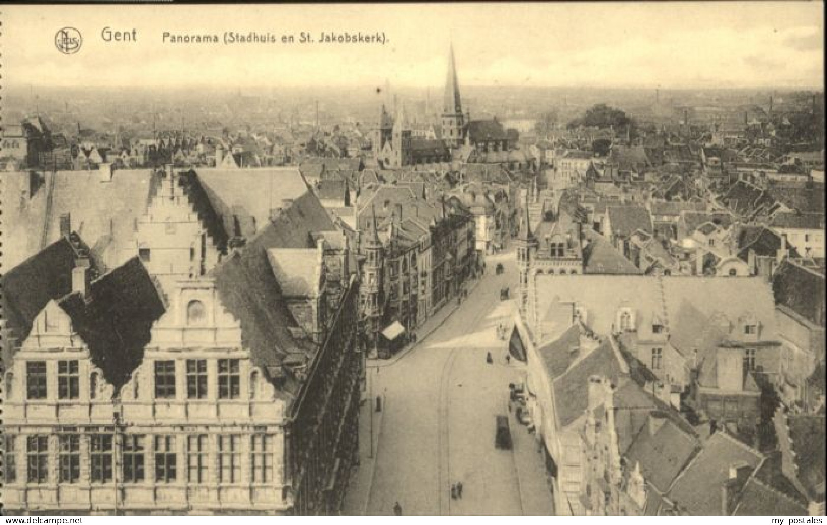 Gent Gand Flandre Gent Stadhuis St. Jakobskerk