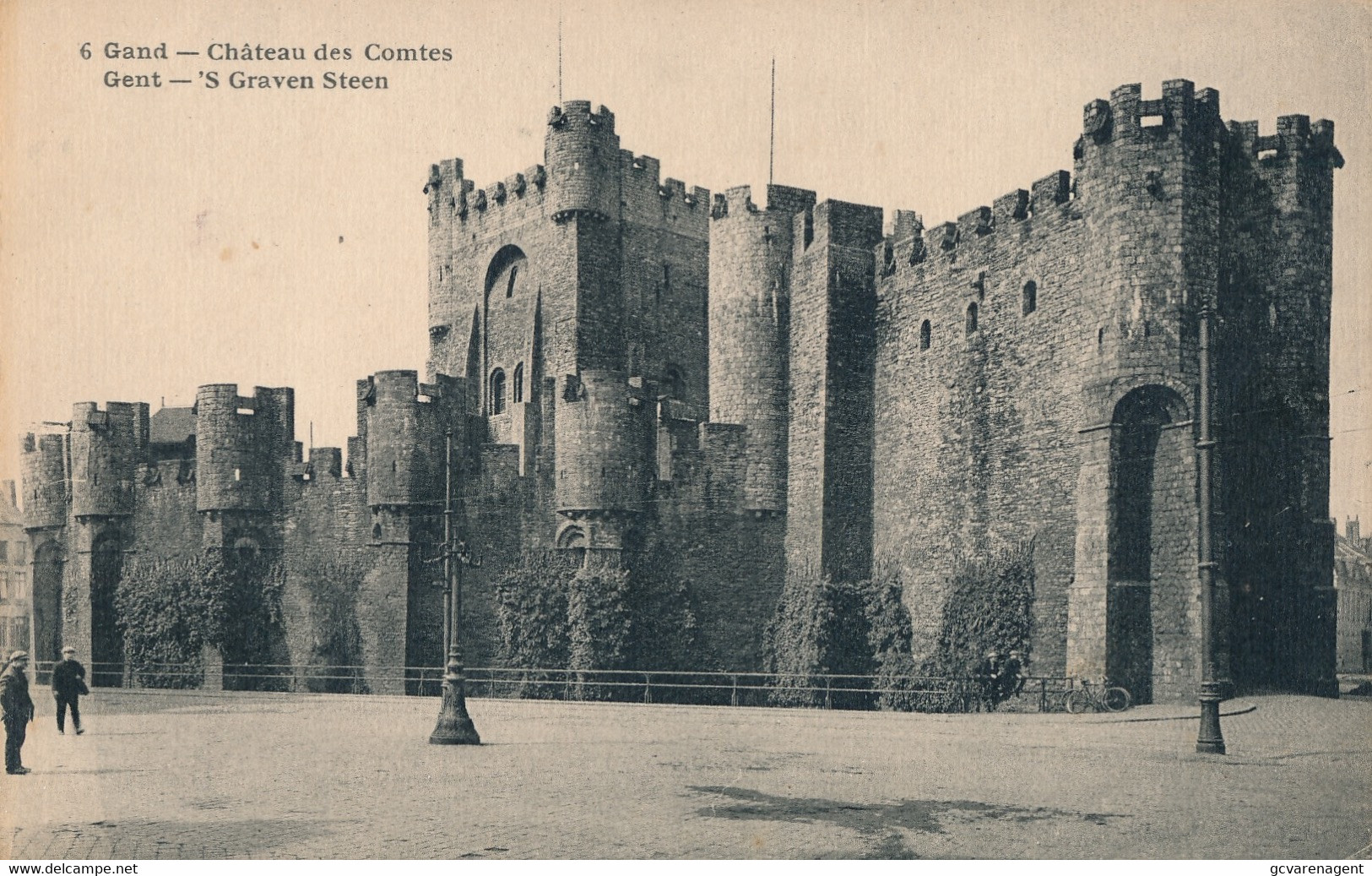 GENT      'S GRAVEN STEEN  2 SCANS