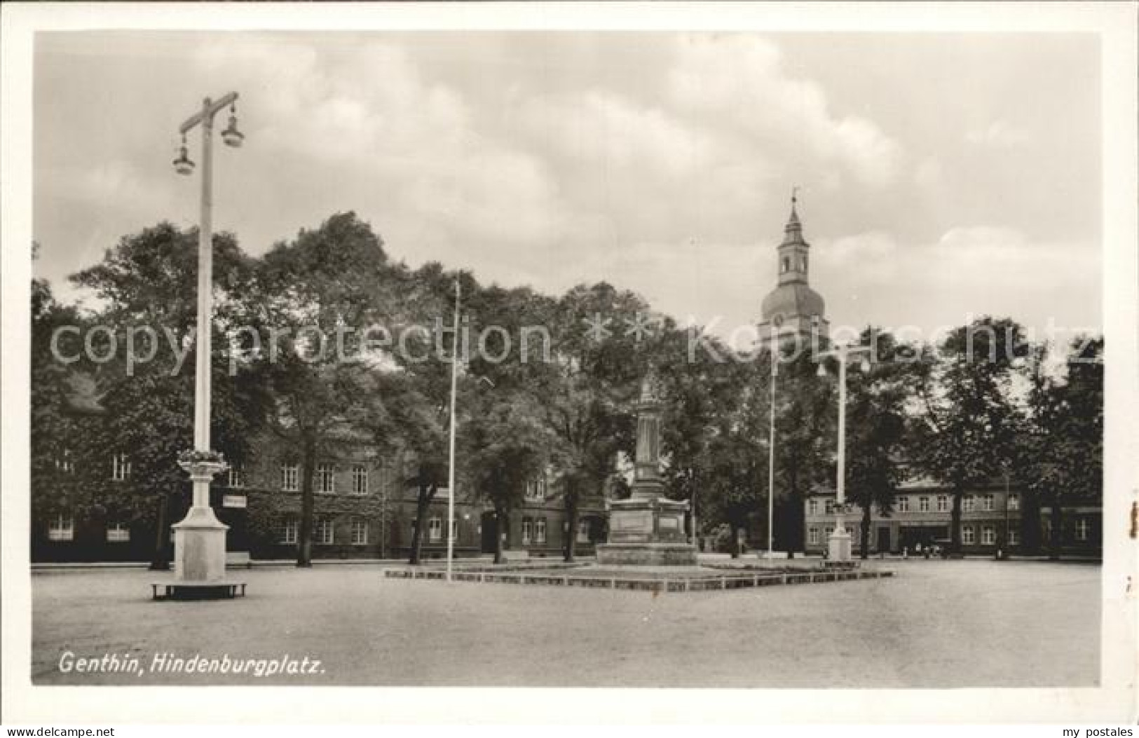 Genthin Hindenburgplatz