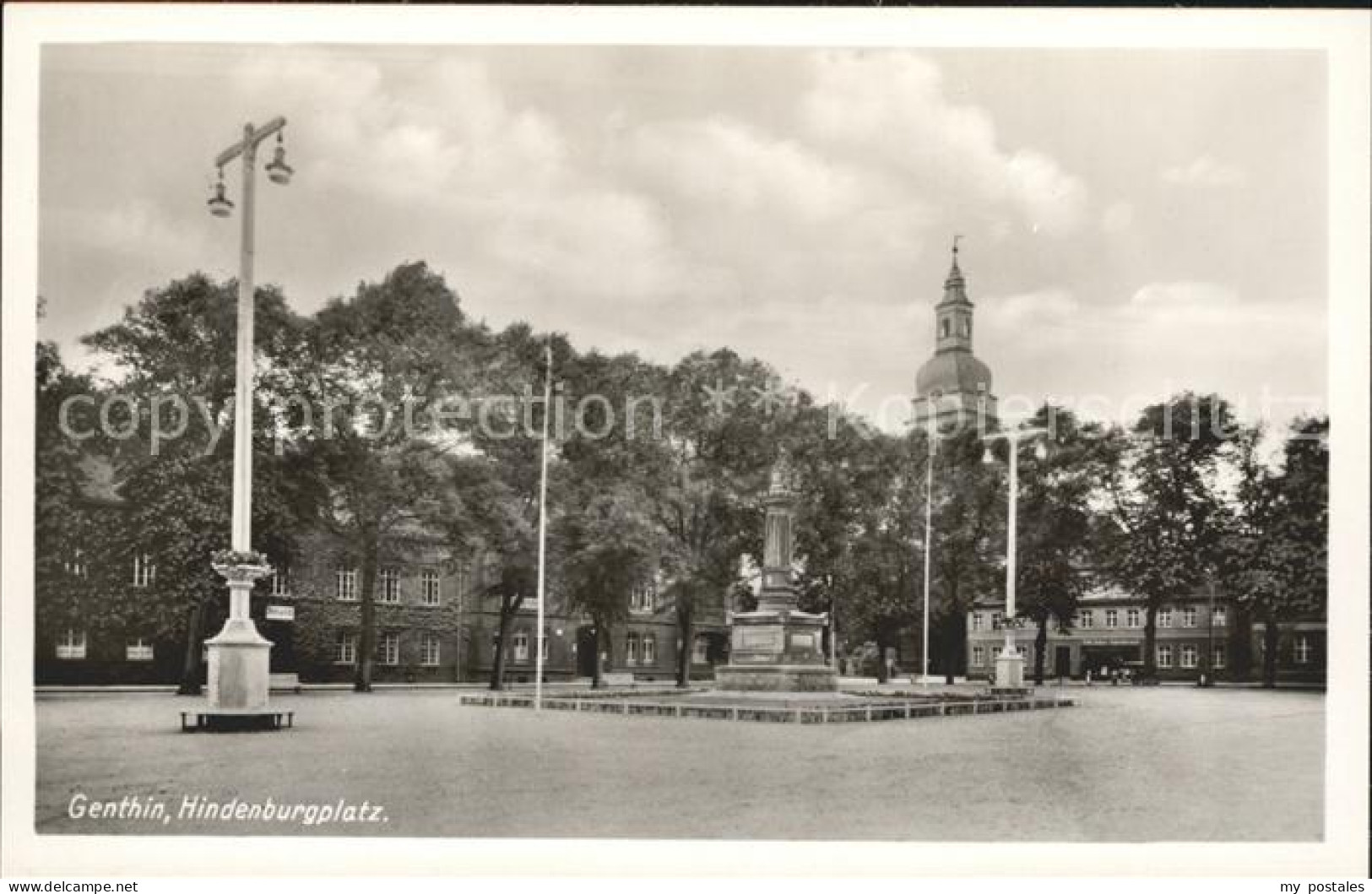 Genthin Hindenburgplatz