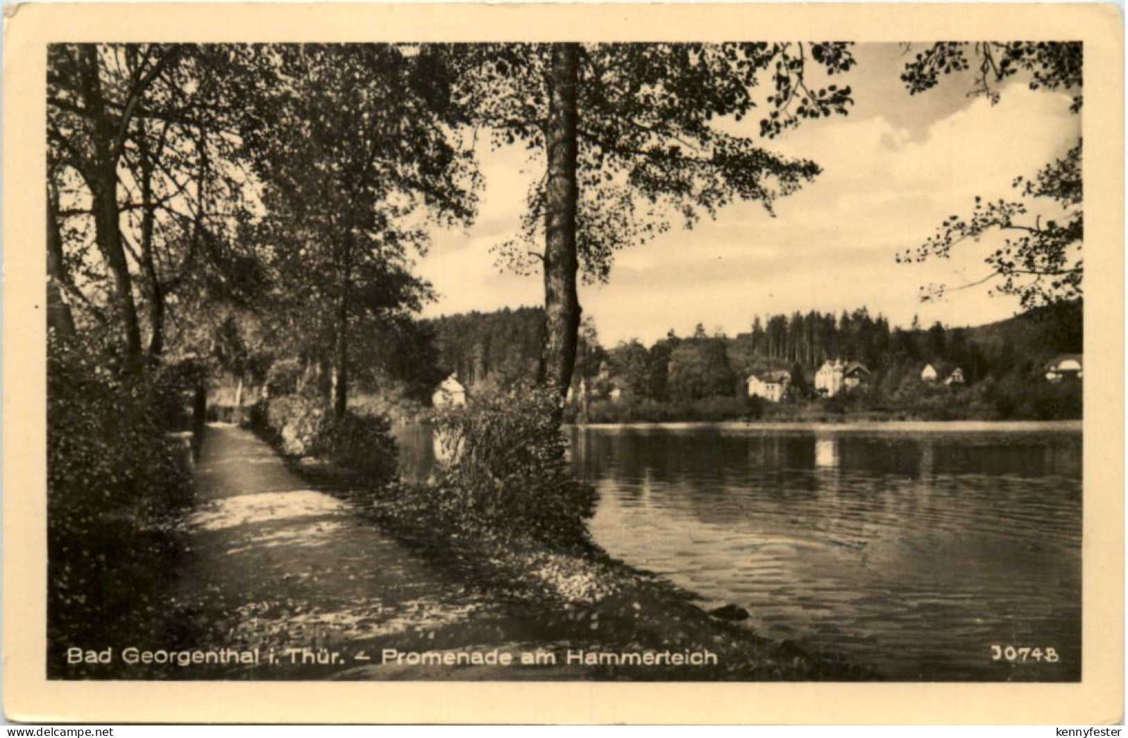 Georgenthal in Thüringen, Promenade am Hammerteich