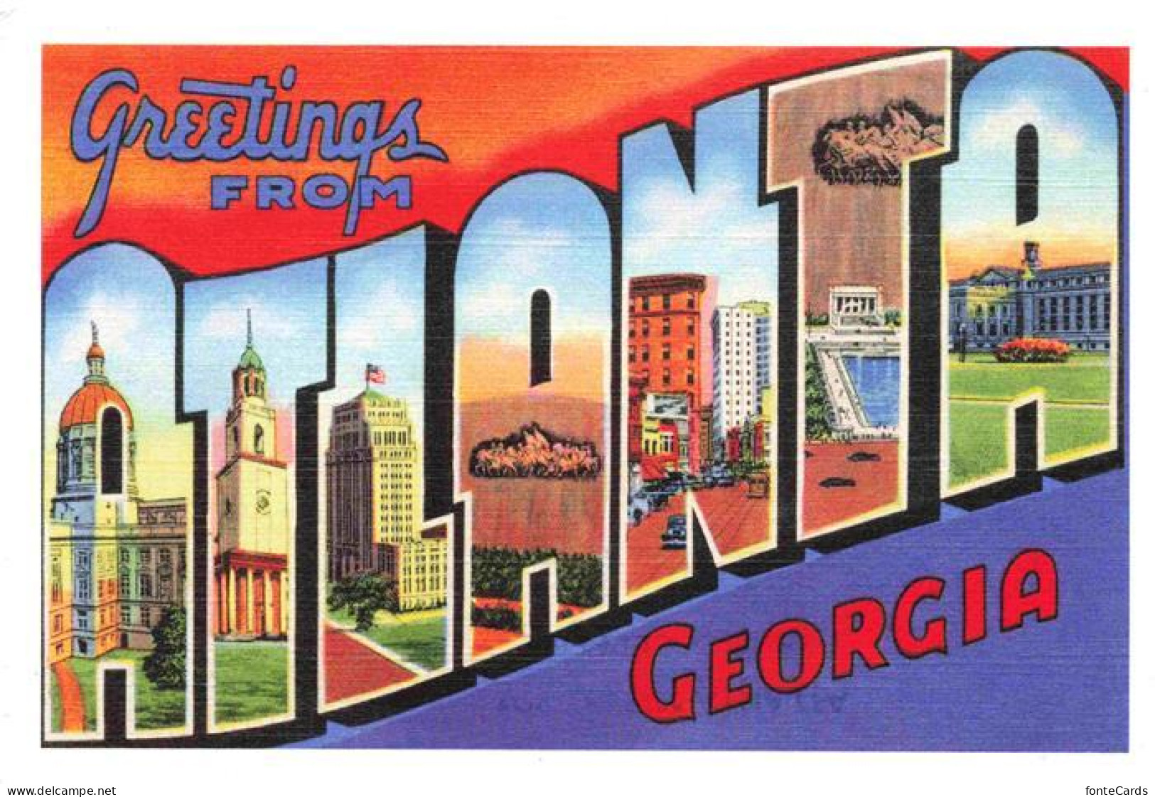 Georgia US-State Teilansichten