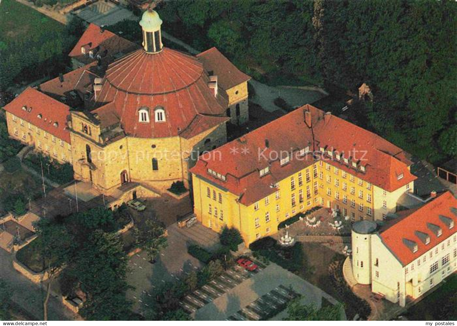 Georgsmarienhuette Osnabrueck Niedersachsen Franziskanerkloster und katholische