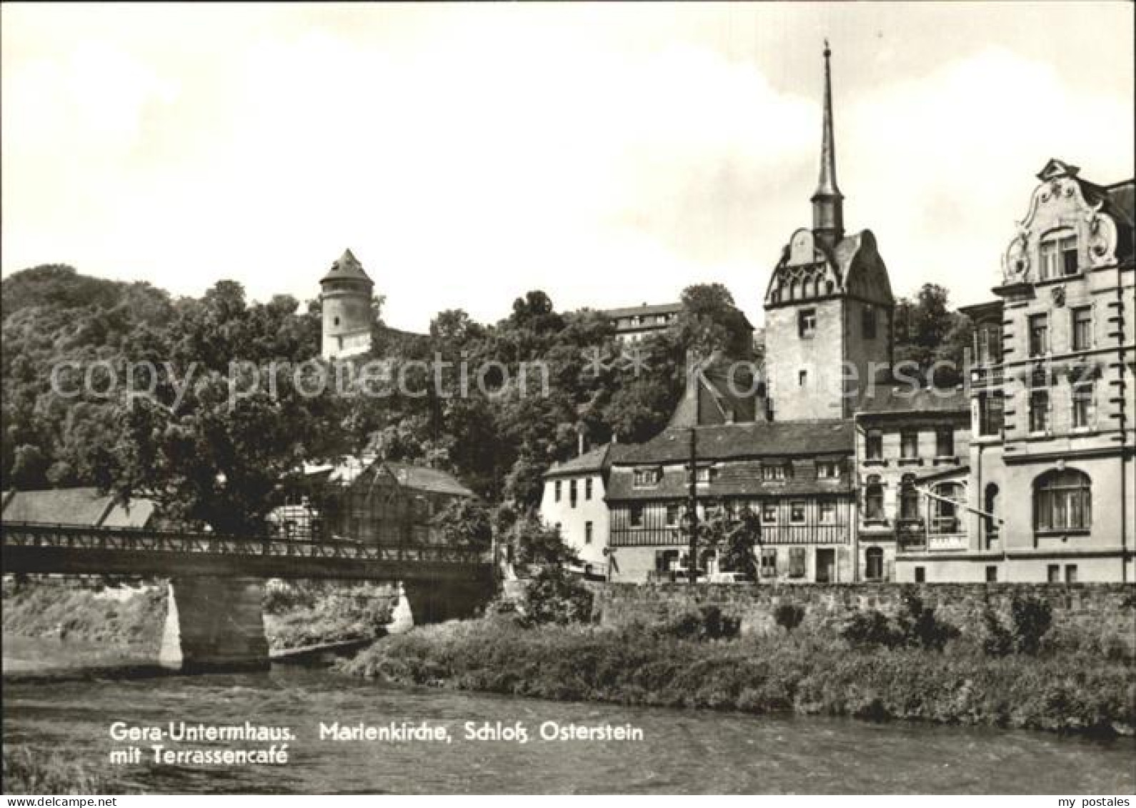Gera Gera-Untermhaus Marlenkirche Schloss Osterstein
