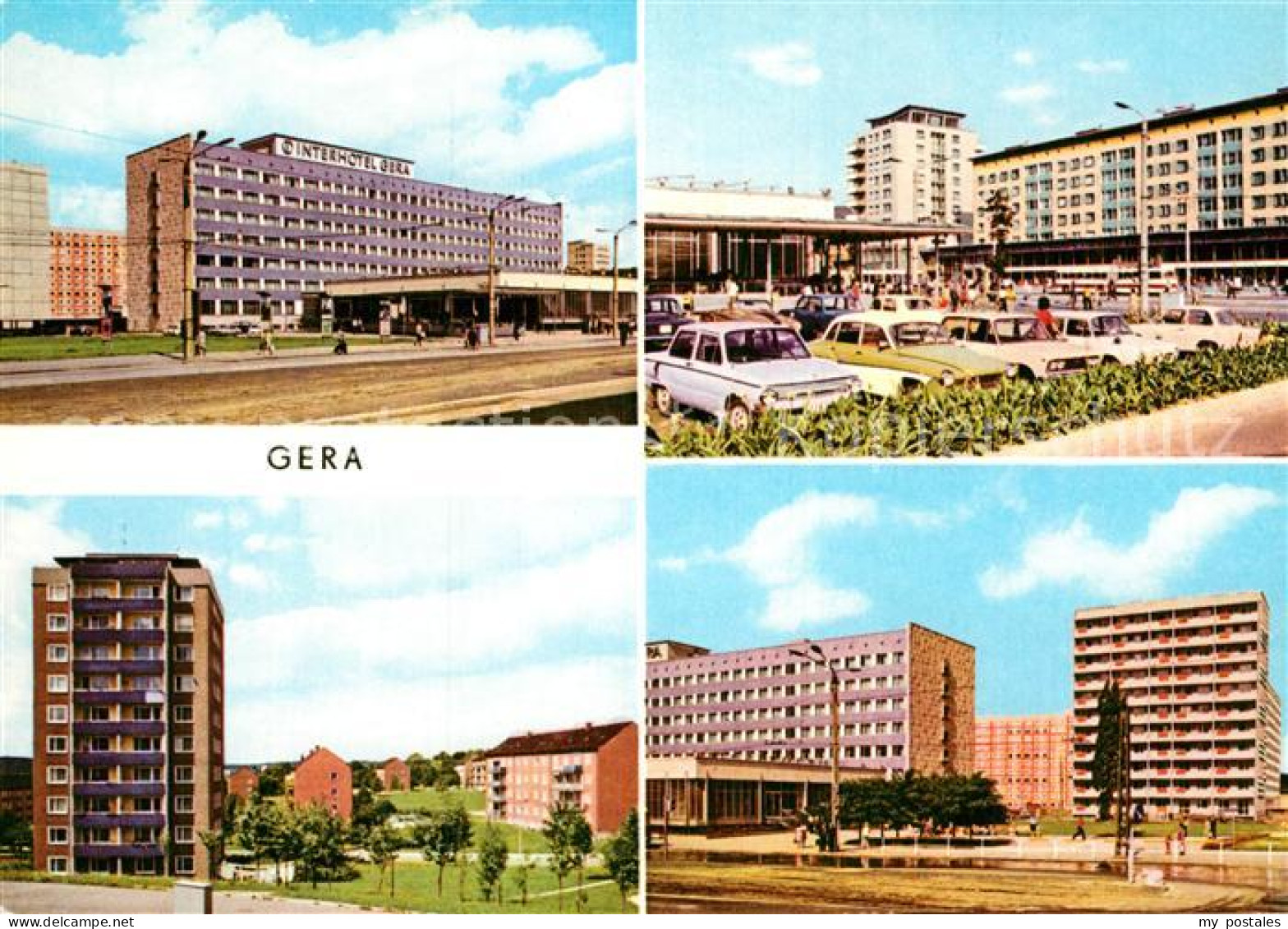 Gera Interhotel Gera Platz der Republik Bieblach