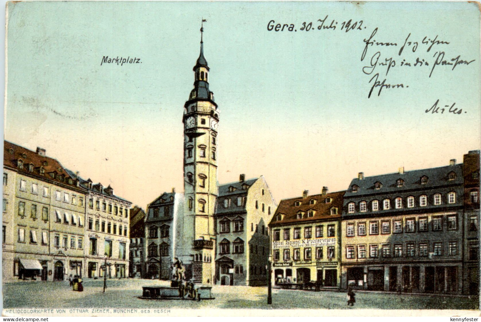 Gera, Marktplatz