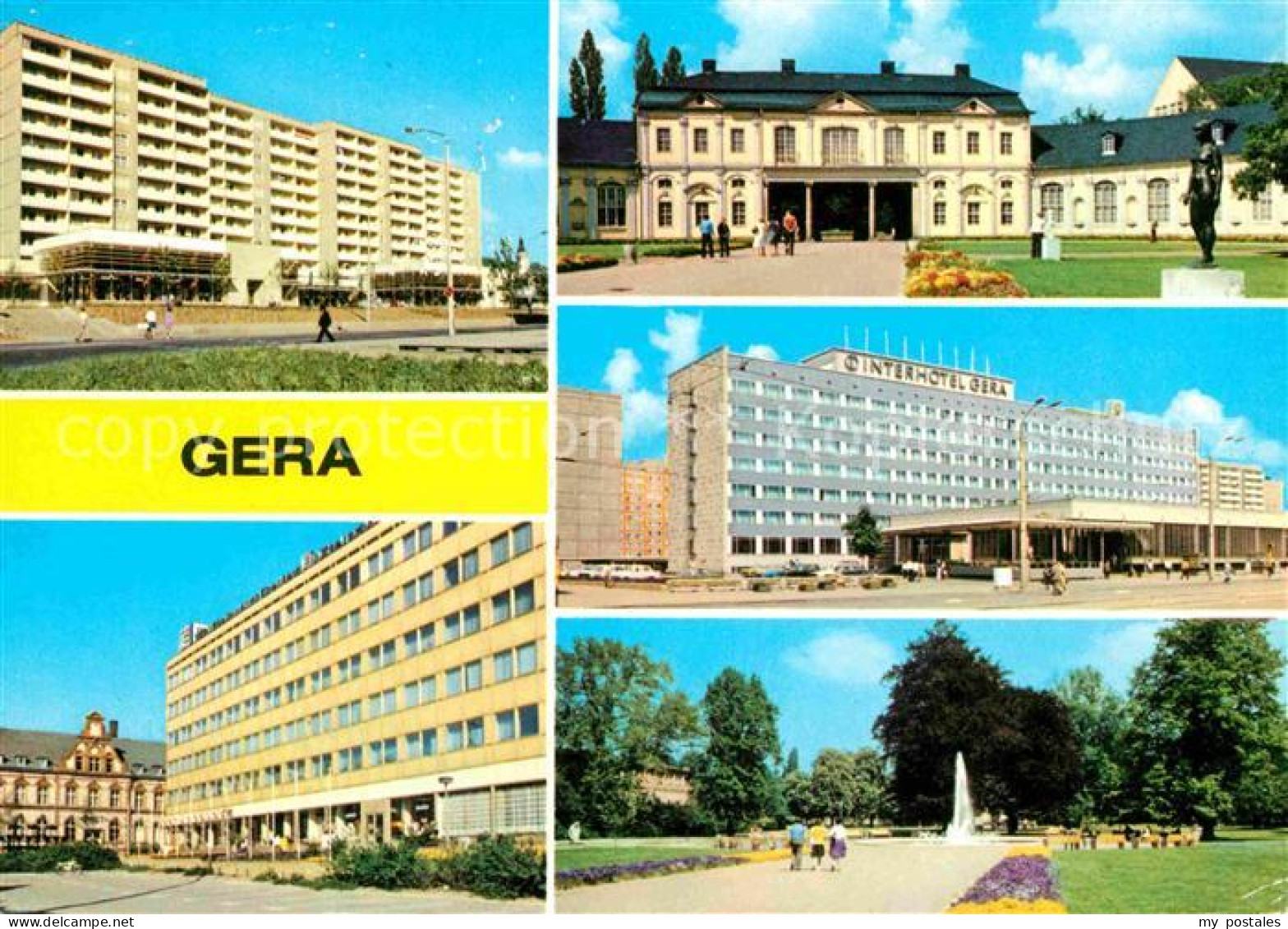 Gera Rudolf Breitscheid-Strasse Orangerie Interhotel-Gera