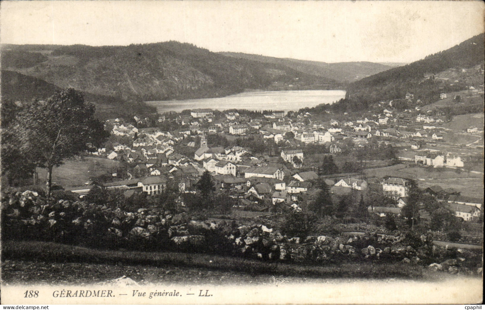 Gerardmer - Vue Generale - CPA