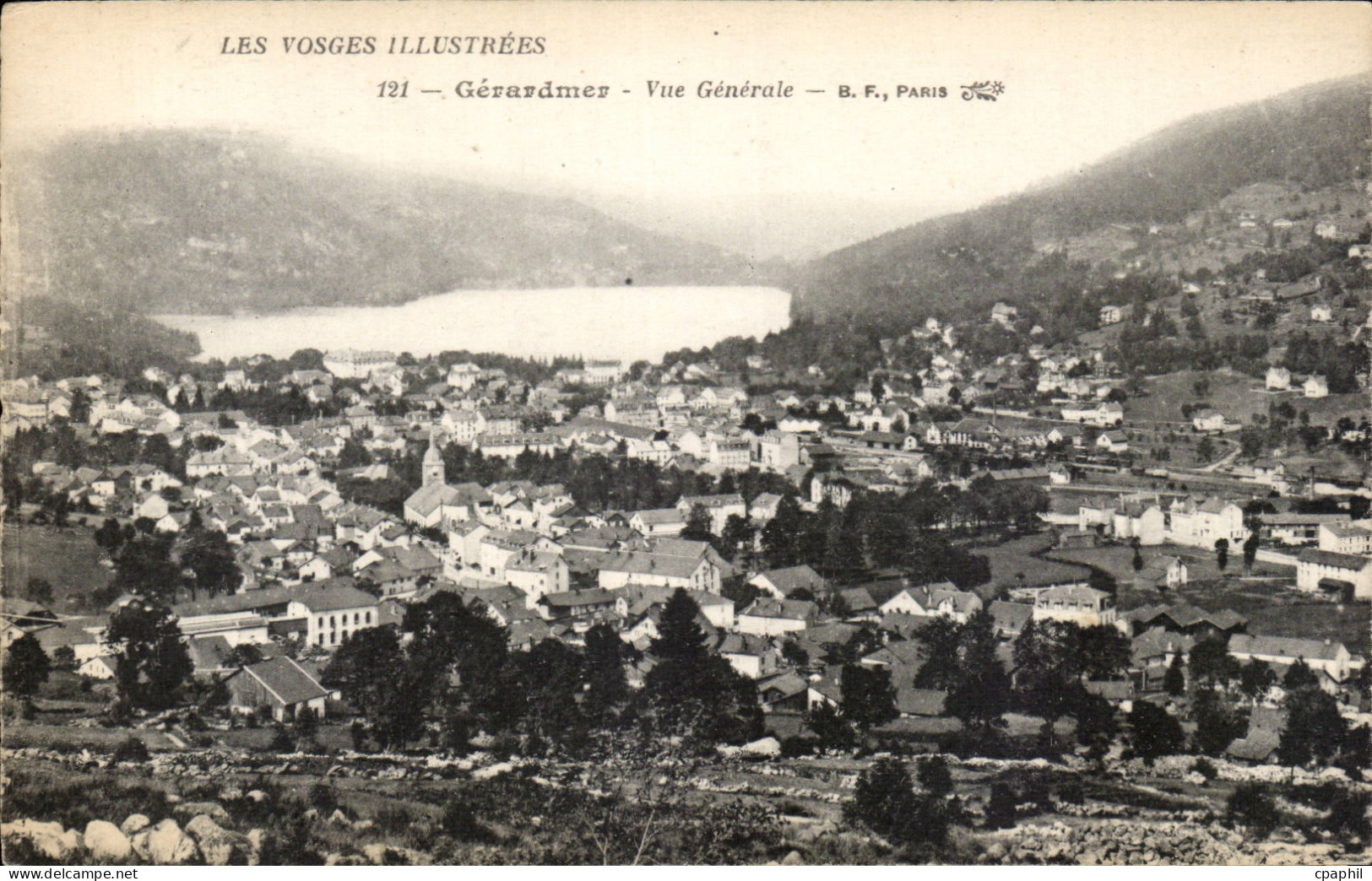 Gerardmer - Vue Generale - CPA