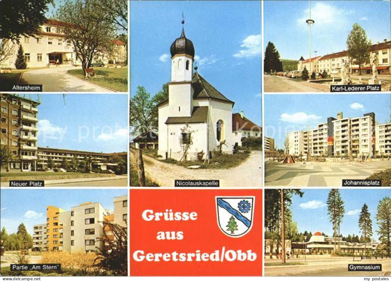 Geretsried Johannisplatz Karl-Leder-Platz