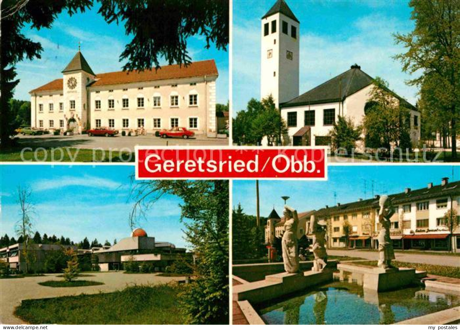 Geretsried Kirche Brunnen