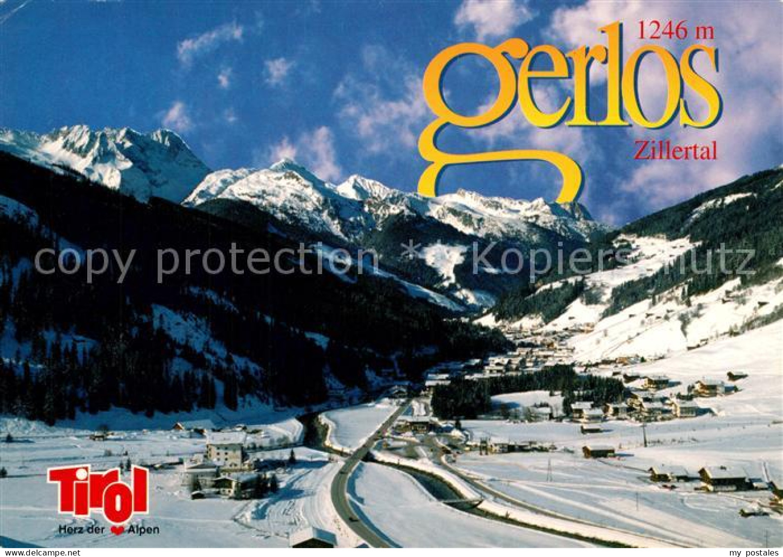 Gerlos Winterlandschaft