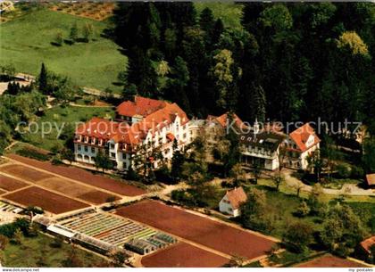 Achern Baden Kneippkurhaus Sanatorium Marienheim Erlenbad Fliegeraufnahme