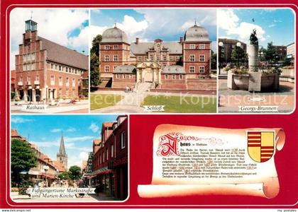 Ahaus Schloss Rathaus Marien Kirche Georgsbrunnen