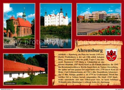 Ahrensburg Schlosskirche Marktplatz Gottesbuden