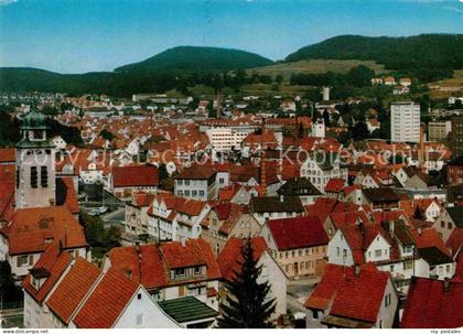 Tailfingen Albstadt Blick ueber die Stadt Schwaebische Alb