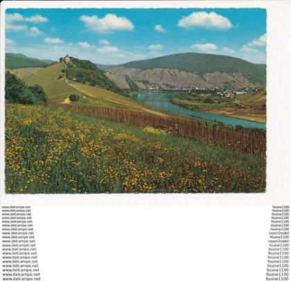 carte ( format 15 x 10 cm ) alf  bullay a d mosel   mit marienburg