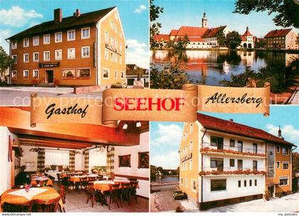 Allersberg Gasthof Seehof Restaurant Gaststube Seepartie