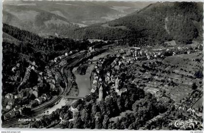 Altena Lenne Altena Westfalen Fliegeraufnahme