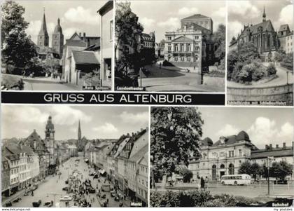 Altenburg Thueringen Altenburg Rote Spitzen Landestheater