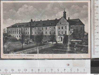 Altötting Städtisches Krankenhaus gelaufen 1944 ( AK 2583 )