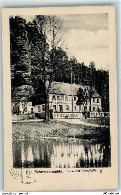 01824 O8321 Rosenthal-Bielatal - Bad Schweizermühle Gasthaus Felsenkelle... - 39357670
