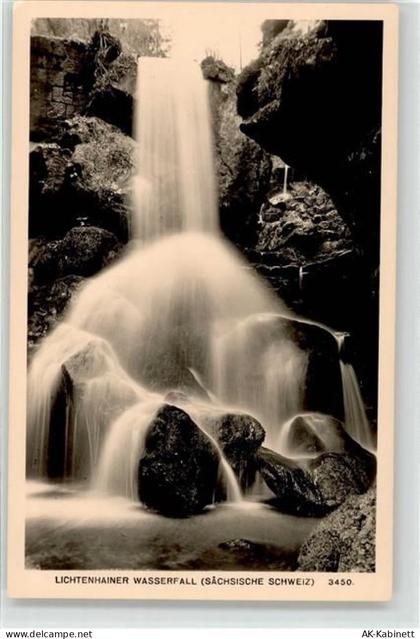 01855 O8361 Lichtenhain b Sebnitz - Wasserfall - 52182137